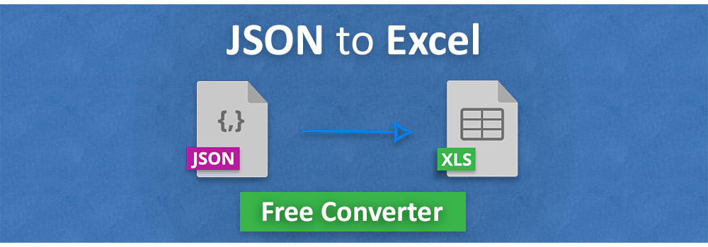 عبر الإنترنت من JSON إلى Excel مجانًا