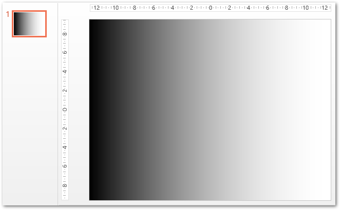 قم بتعيين لون خلفية متدرج للشرائح في Python
