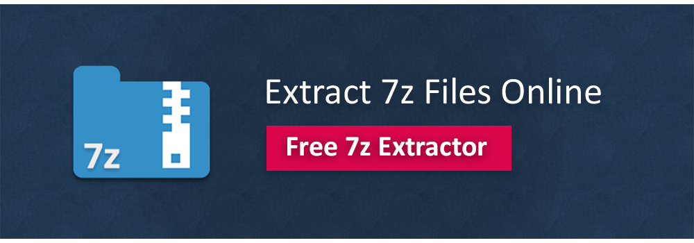 استخراج أرشيف 7z على الإنترنت