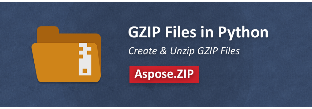 ملفات GZIP في بايثون