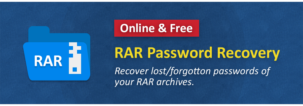 استعادة كلمة مرور RAR عبر الإنترنت