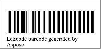generate Leitcode barcode in Java
