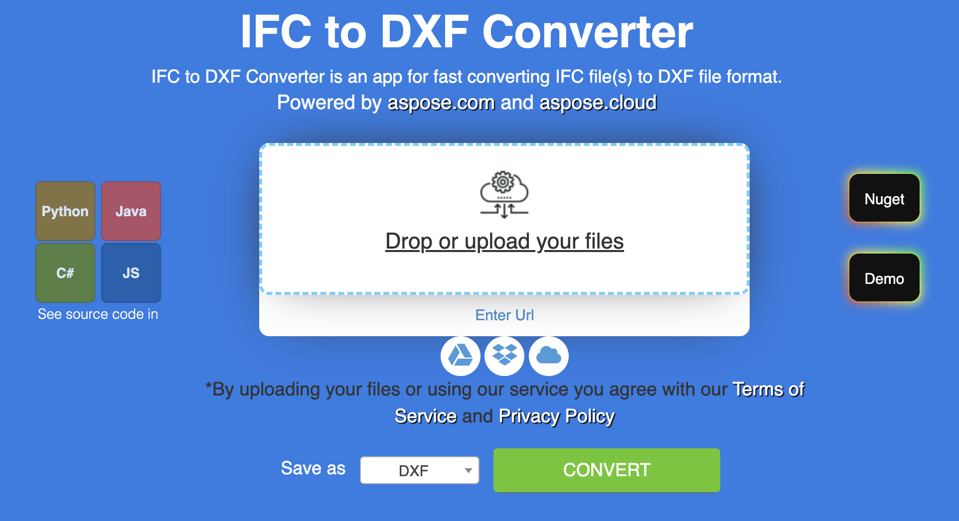 Online IFC to PDF Converter