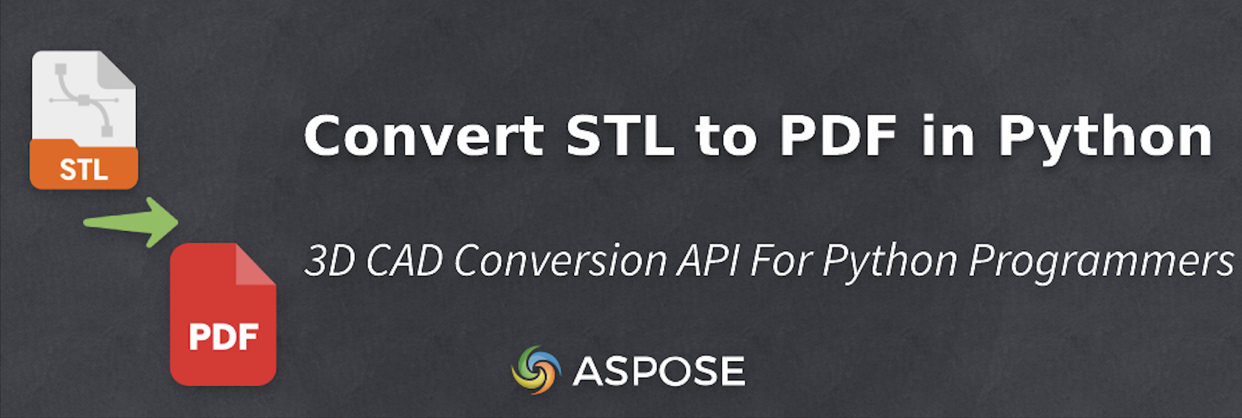 Programmatically Convert Stl to Pdf in Python 