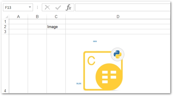 insert image in excel using python