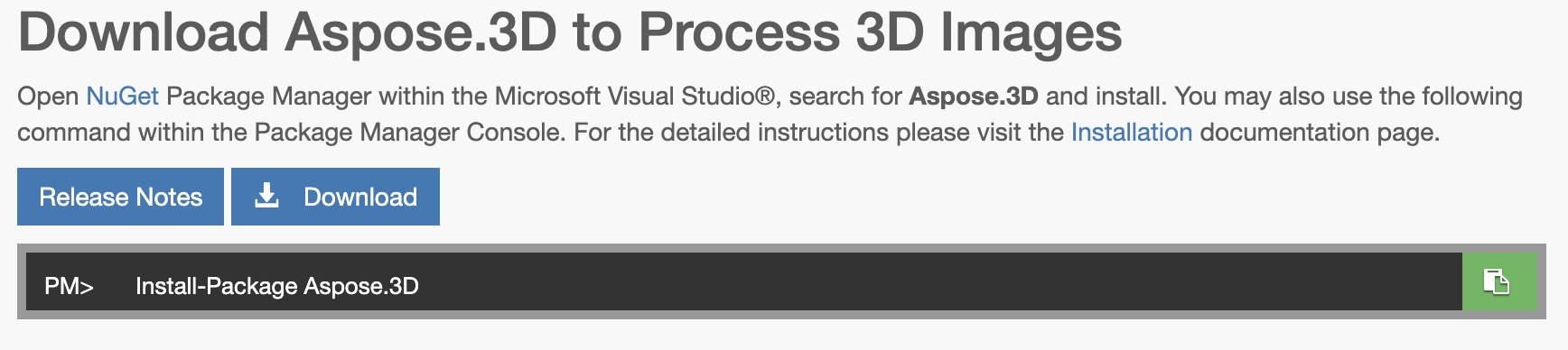 3D grafické API