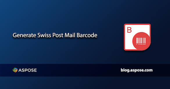 Vygenerujte švýcarský poštovní čárový kód v Pythonu