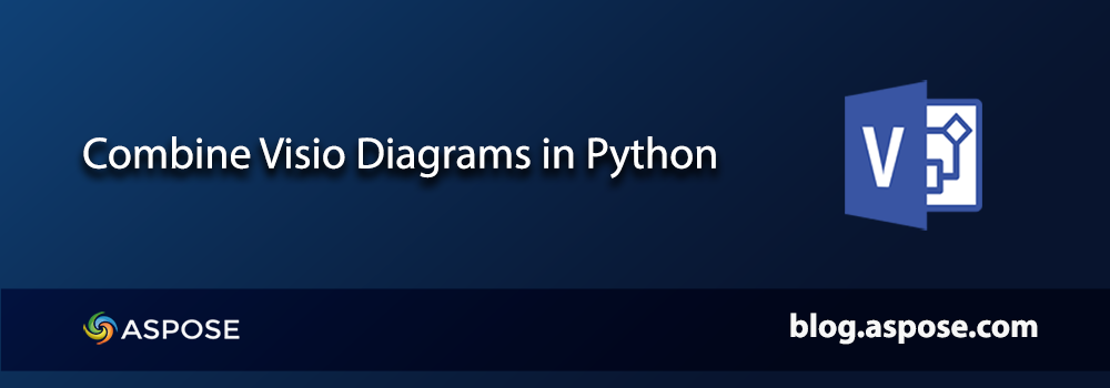 Kombinujte diagramy Visio v Pythonu