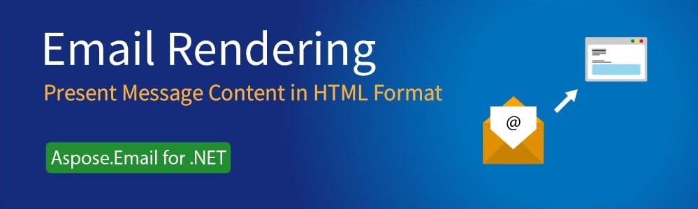 Prezentujte obsah zprávy v HTML