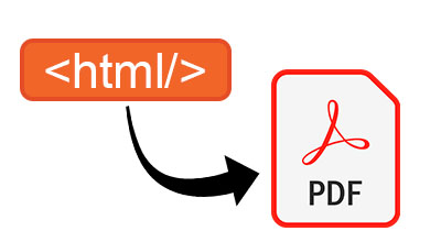Převést řetězec HTML na PDF C#