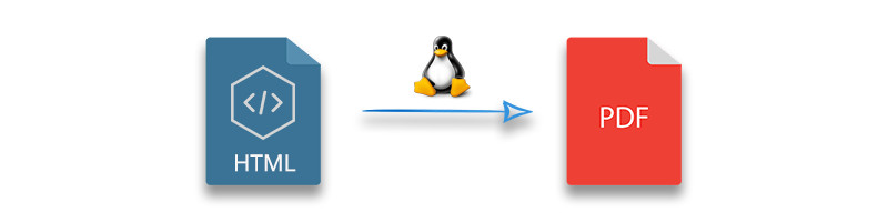 HTML do PDF Java Linux