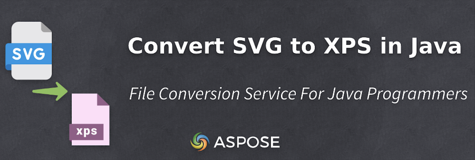 Convert Svg To Xps In Java 