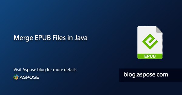 Sloučit soubory EPUB Java
