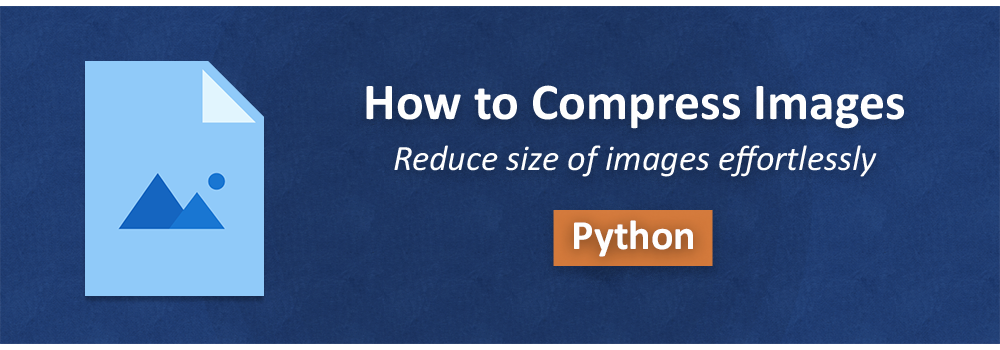 Komprimujte obrázky v Python