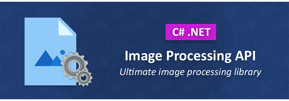 Knihovna pro zpracování obrazu pro C# .NET