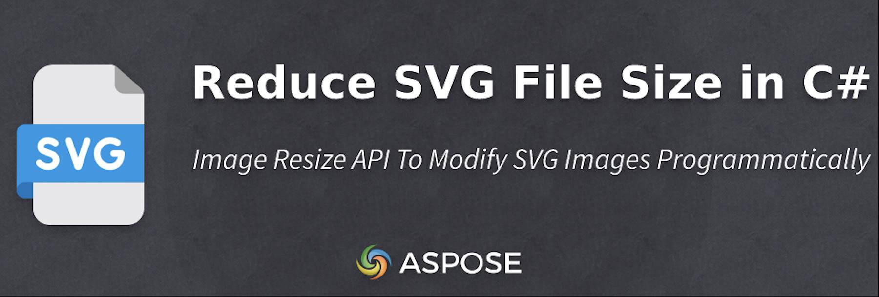 Snížení velikosti SVG souboru v C# - API pro změnu velikosti obrázků