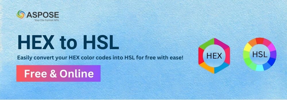 Převod HEX na HSL Online