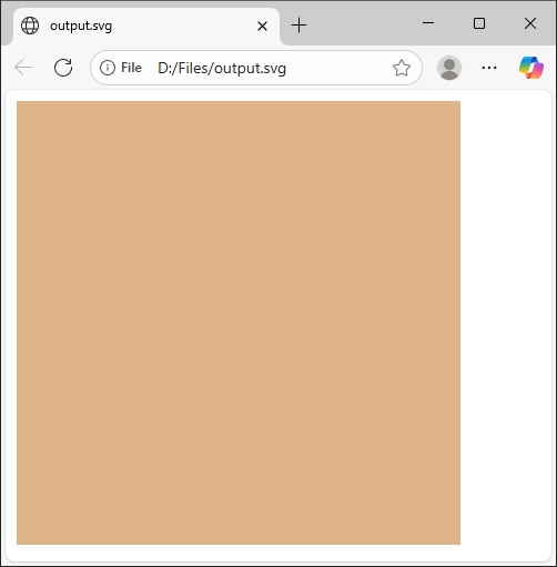Aplikace konvertovaných barev na SVG pomocí Pythonu