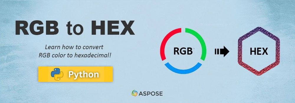 Convert RGB to HEX in Python