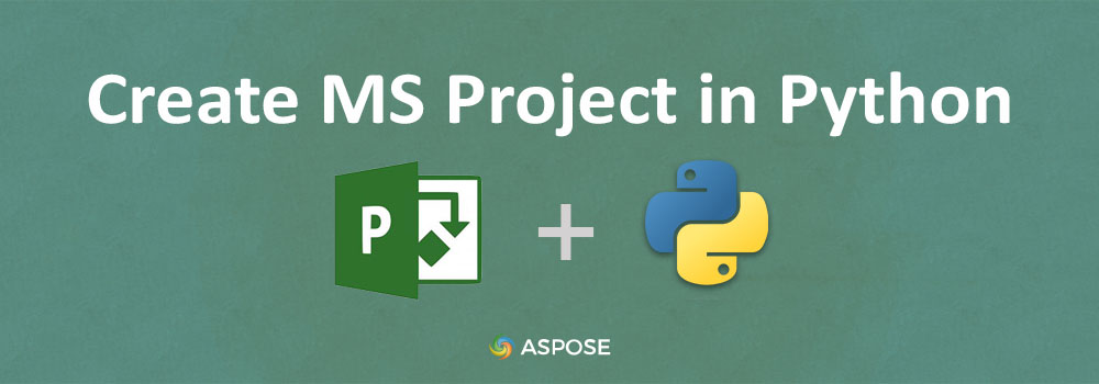 Vytvořit MS Project v Pythonu | MS Project API Python