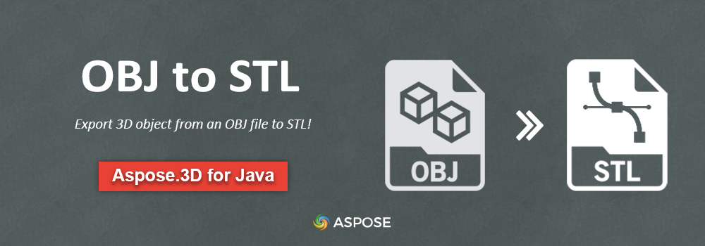 Konvertieren Sie OBJ in STL Java
