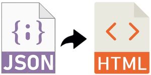 JSON zu HTML-Java