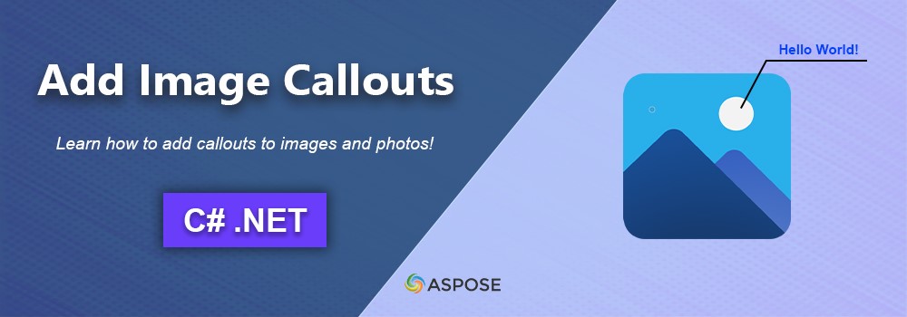 Callout zum Bild in C# hinzufügen | Callouts zu Fotos | Bild-Callouts