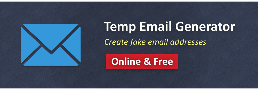 Erstellen Sie temporäre gefälschte E-Mails