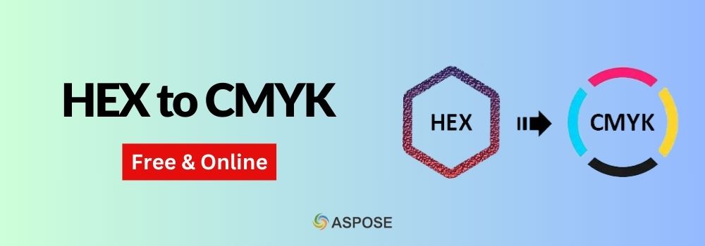 Convert HEX to CMYK