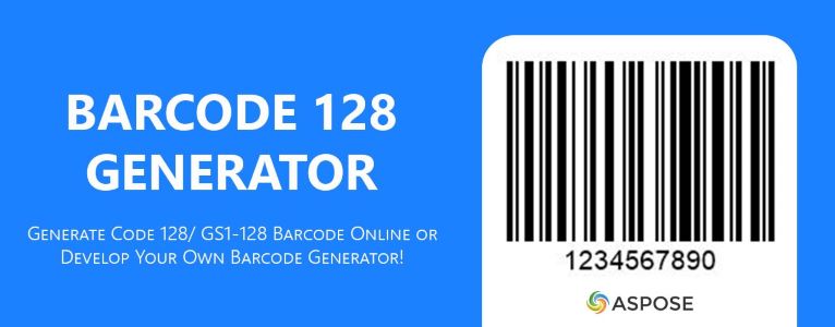 Generador de código de barras 128