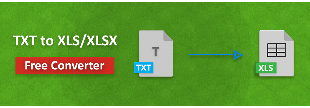 Convertidor gratuito en línea de TXT a XLS