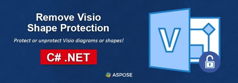 Eliminar la Protección de Formas de Visio en C#