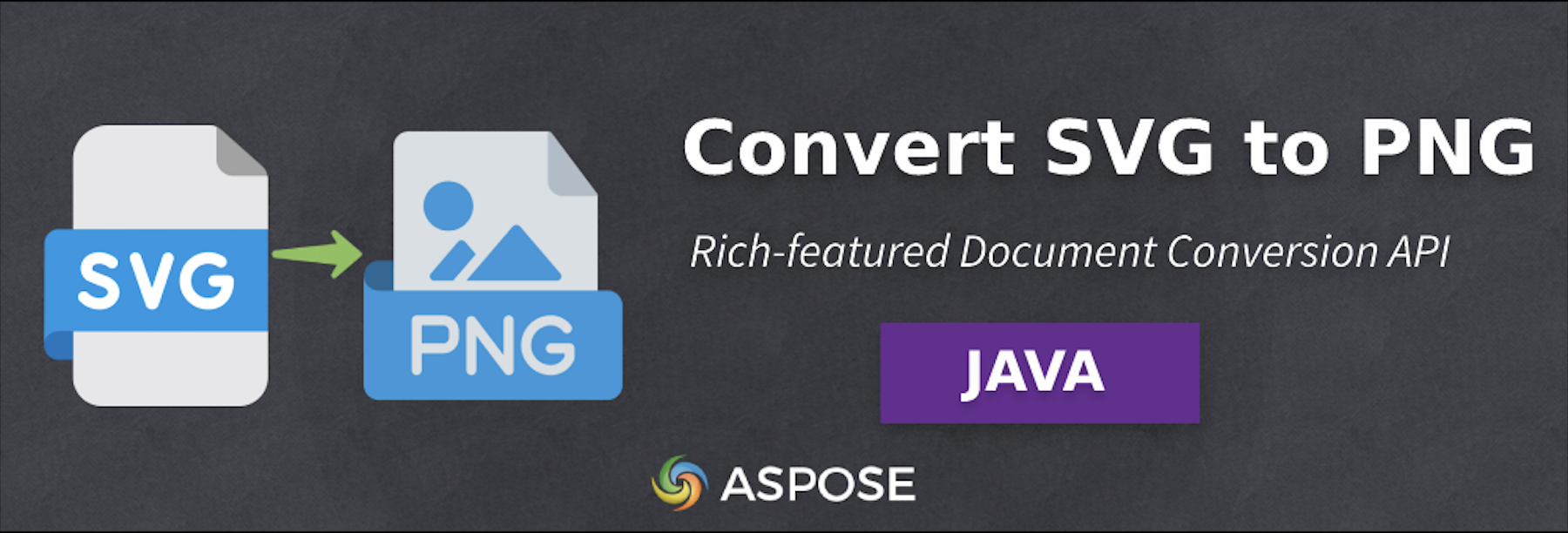 Convertir SVG a PNG en Java - Software de conversión de imágenes