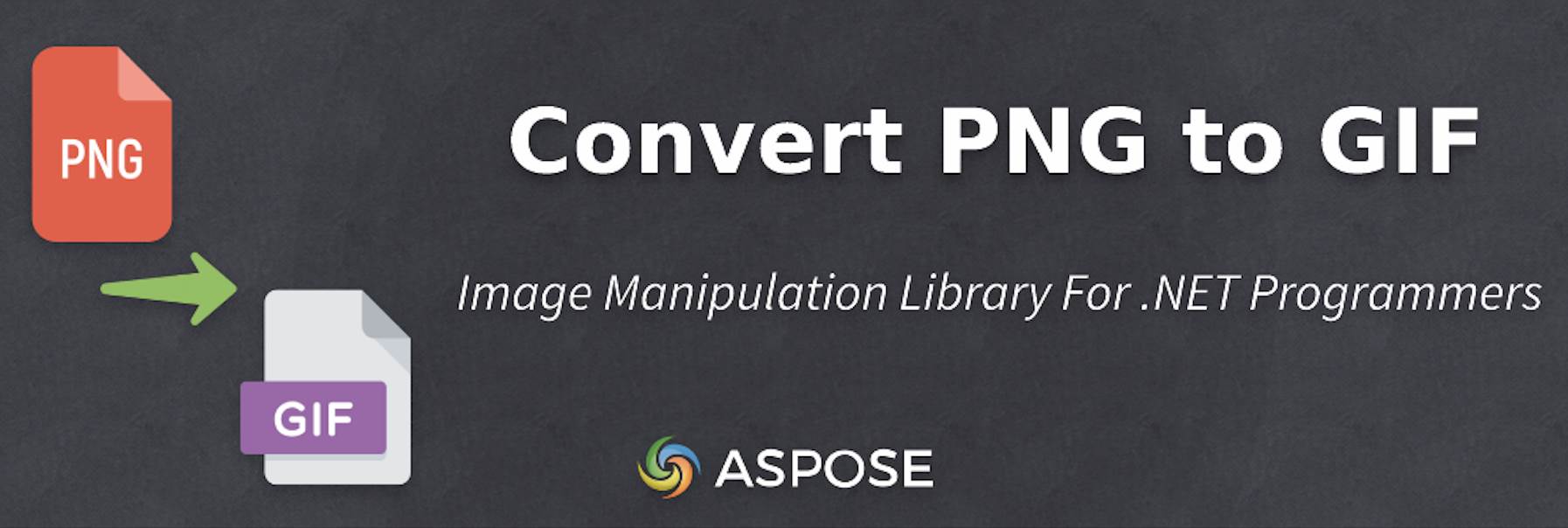 Convertir PNG a GIF en C# mediante programación