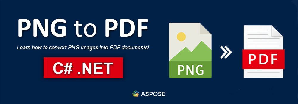 Convertir PNG a PDF en C# | Convertidor de imágenes PNG a PDF