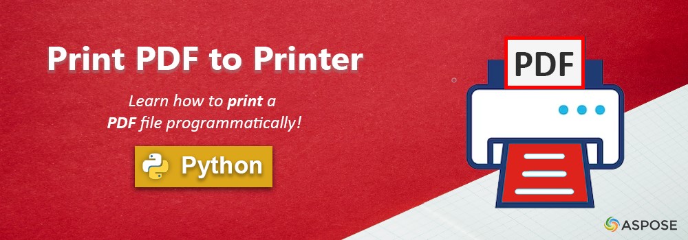 Imprimir archivo PDF en Python | Imprimir PDF a la impresora | Imprimir archivos PDF