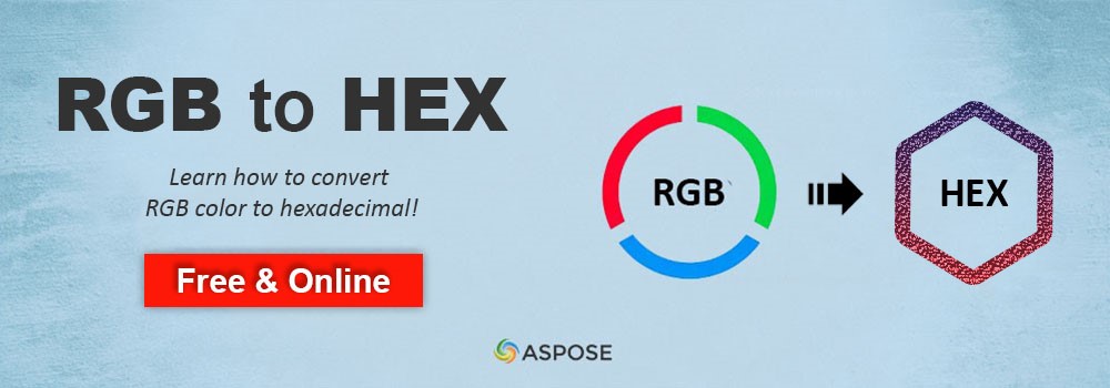RGB a HEX | Transforma el color RGB a HEX