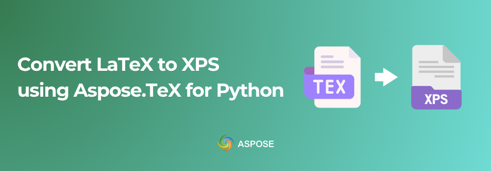 Convertir LaTeX a XPS en Python
