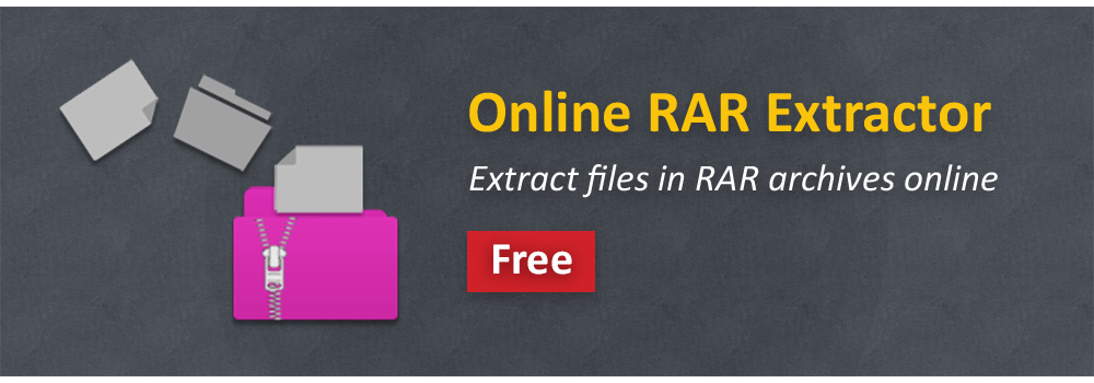 Extractor de RAR en línea