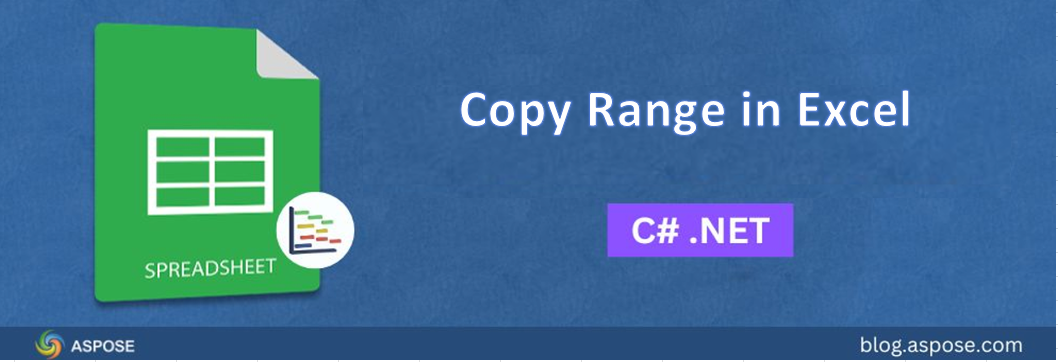 کپی رنج در اکسل با استفاده از C#