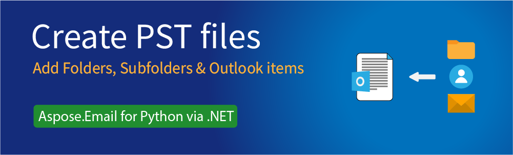 ایجاد فایل‌های PST در پایتون