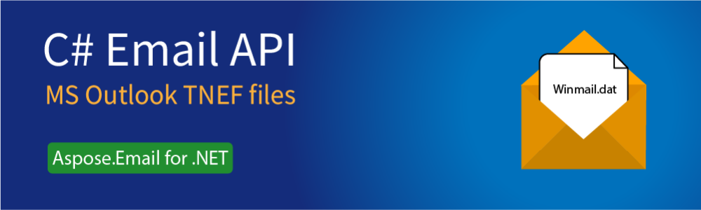 پردازش ایمیل‌های فرمت TNEF Outlook