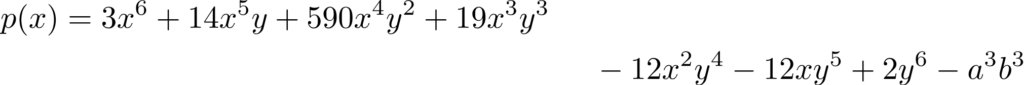 نمایش معادلات طولانی با استفاده از جاوا.