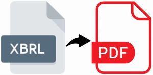 Convert XBRL to PDF in C#