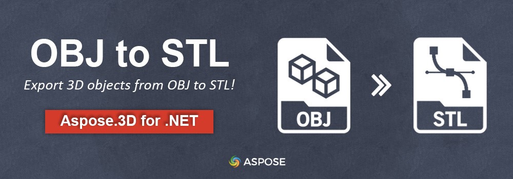 Convertir OBJ en STL C#