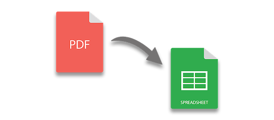 PDF vers XLS en C# .NET