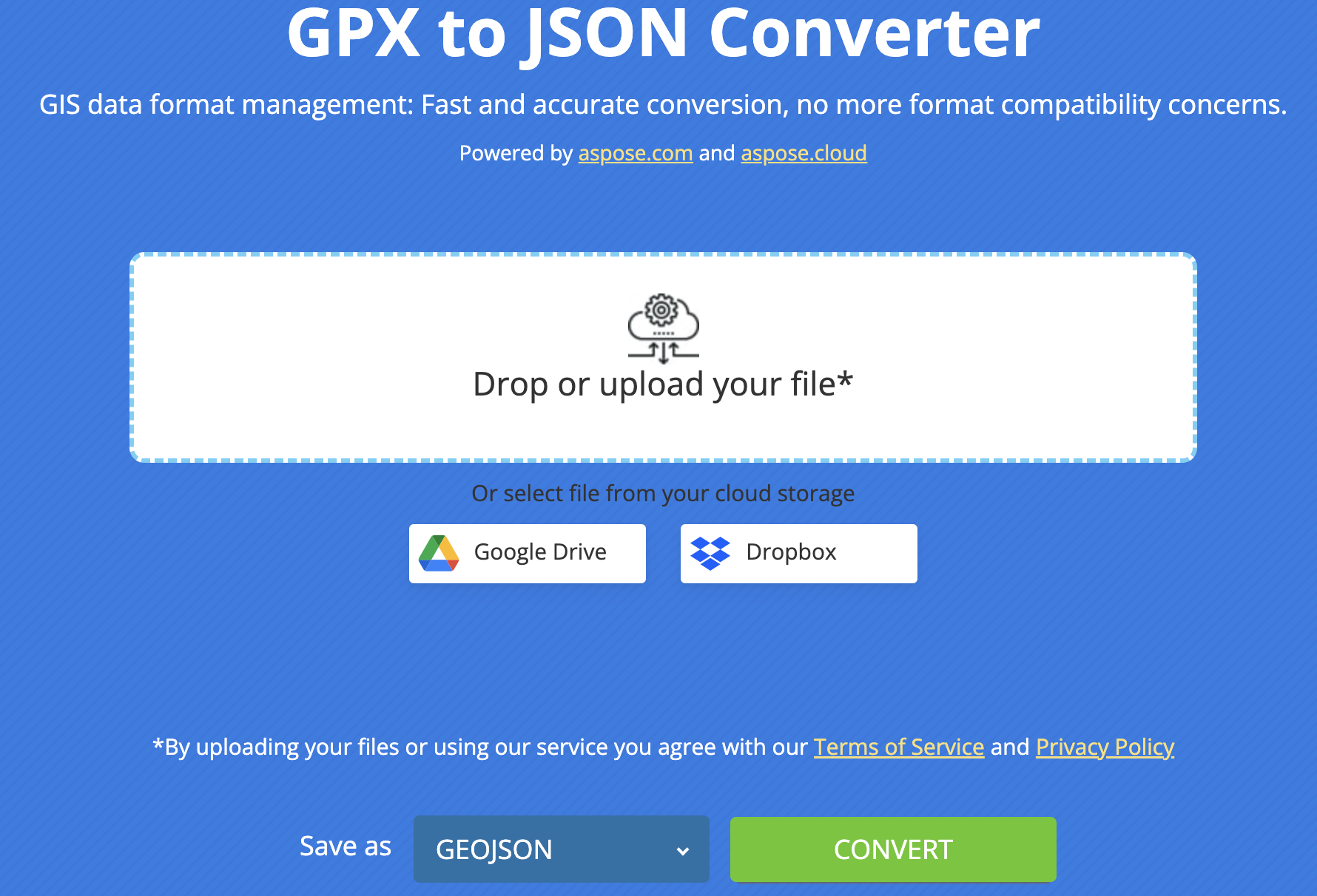 online gpx converter