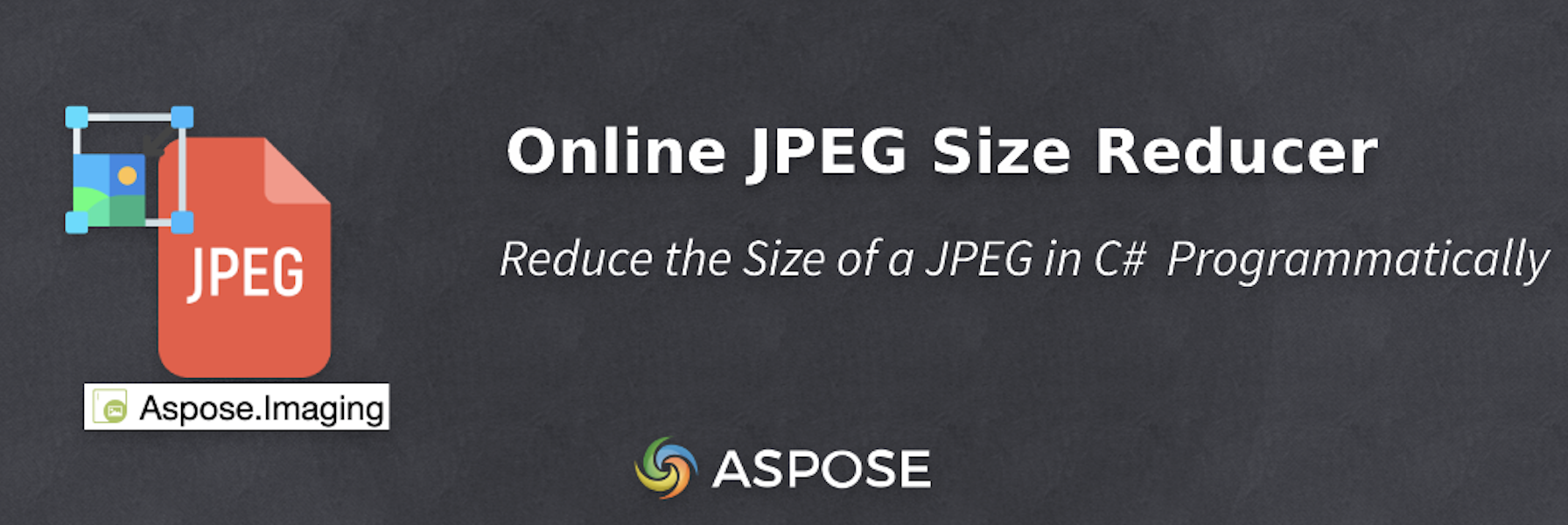 הקטנת גודל JPEG ב-C# - מפחית גודל JPEG מקוון
