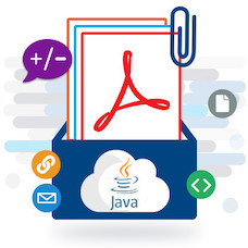 הוסף או הסר קבצי PDF מצורפים ב-Java