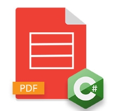 חלץ טבלאות PDF